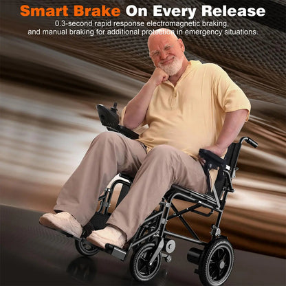 Foldable Electric Wheelchair for Adults