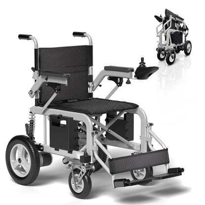 Hassky Foldable Electric Wheelchair for Adults – 15+ Mile Range, 350 lbs Capacity