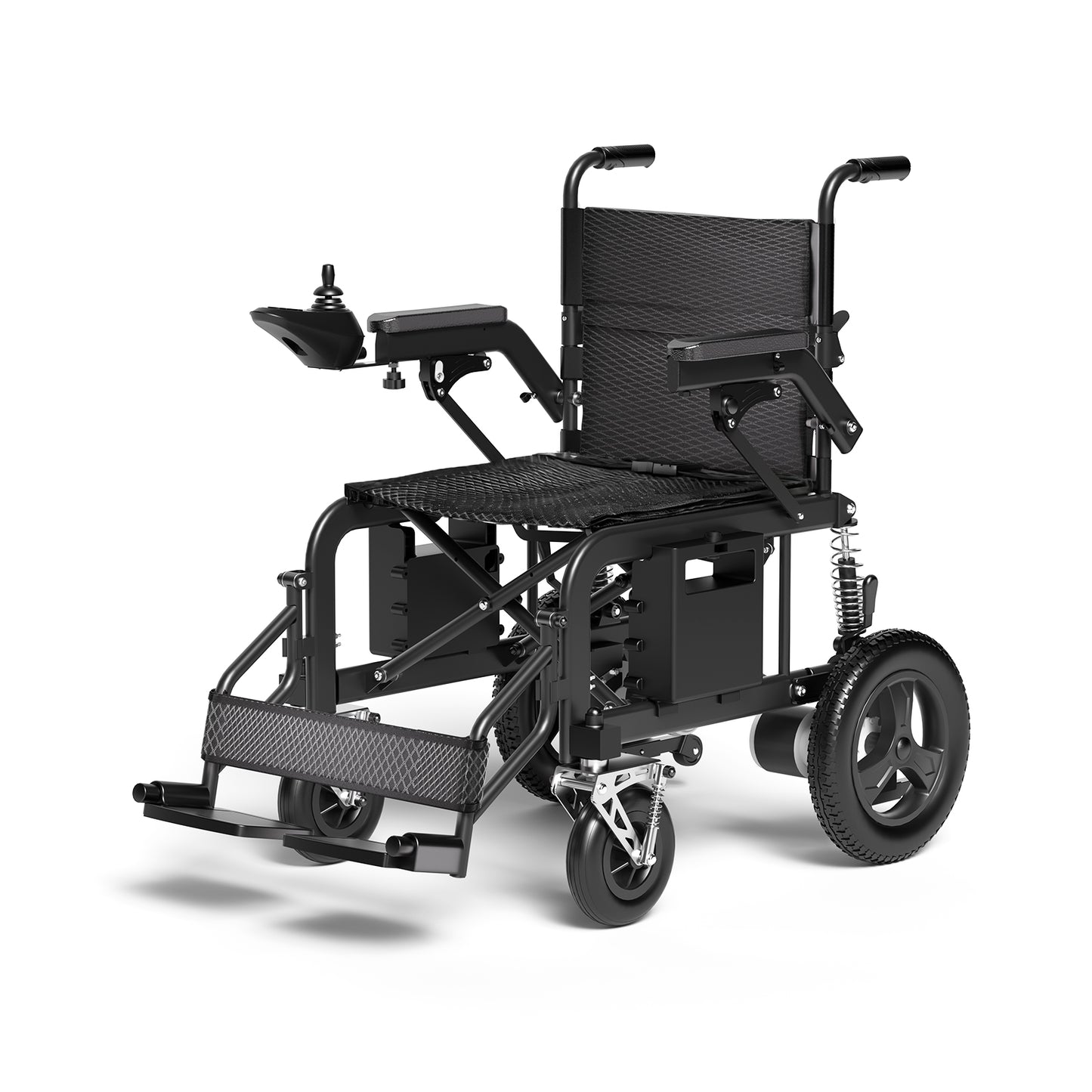 Hassky Foldable Electric Wheelchair for Adults – 15+ Mile Range, 350 lbs Capacity